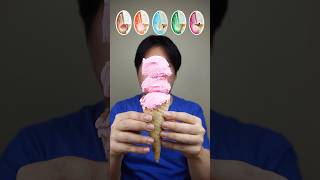 EATING LOCAL ICE CREAM WITH CONE asmr mukbang [upl. by Suedama]