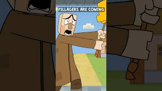 EP 5 Pillager Raid Minecraft Animation [upl. by Ailaht]