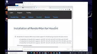 Install Renderman For Houdini Solved [upl. by Einnos944]