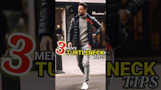 Mens Turtleneck Tips viral turtleneck mensfashion [upl. by Norac]