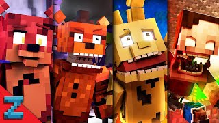 quotThe Foxy Songquot Full Series  Minecraft FNAF Animation Music Video [upl. by Ylrebme800]