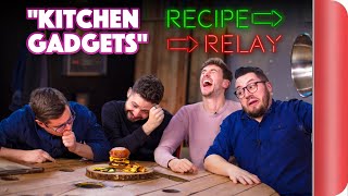 KITCHEN GADGETS Recipe Relay Challenge  Pass It On S2 E4  Sorted Food [upl. by Ahtabat770]