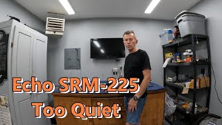 Echo SRM 225 Too Quiet [upl. by Hgielah]