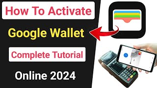 how to use wallet app on iphone  how to create Google Wallet Account  Use Google wallet [upl. by Oeht241]