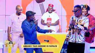 Blé Marius SabaoSaba en prestation dans Showbuzz [upl. by Catie]