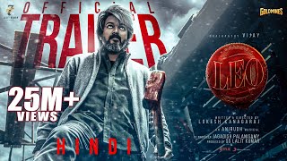 LEO Hindi Official Trailer  Thalapathy Vijay  Sanjay Dutt  Lokesh Kanagaraj  Anirudh [upl. by Avril643]