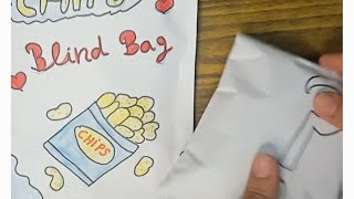 quotChips Blind Bag Unboxing Crinkle amp Crunch ASMR Blissquot [upl. by Pallaton]