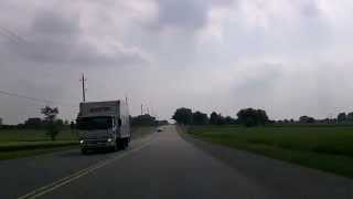 West Across Ontario Hwy 8 amp 7 Rural Roads to Fullarton Time Lapse Drive [upl. by Reis]