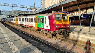 CFL 2015  2021 leaving Luxembourg with regional train to Diekirch [upl. by Lexis472]