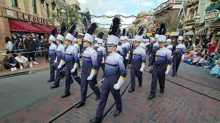 OFallon Township High School Marching Band at Disneyland New Years Eve 2021 [upl. by Oravla]