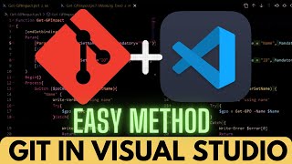 How to Install Git amp Use Git in Visual Studio Code  Git in VSCode For Beginners [upl. by Purpura]