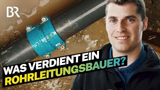 Vorarbeiter im Rohrleitungsbau Wasserversorgung amp Arbeit auf der Baustelle I Lohnt sich das  BR [upl. by Siblee]