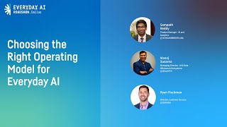 Choosing the Right Operating Model for Everyday AI With Schlumberger SLB and Deloitte [upl. by Llibyc361]