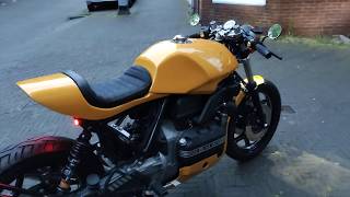 BMW K75s cafe racer overview [upl. by Marcellus]