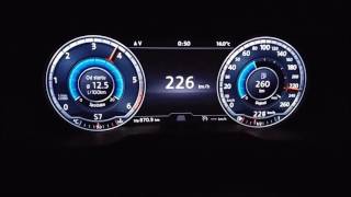 2016 VW Passat 20BiTDi 0  100kmh 0  253kmh  Top Speed [upl. by Yerg28]