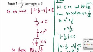 MEpsilon Definition of Convergence [upl. by Beattie283]