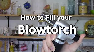 How to Fill your Blowtorch [upl. by Nwahsed805]