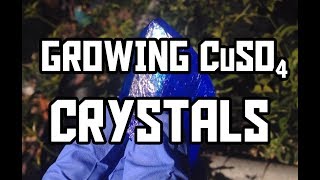 Making Copper Sulfate Crystals [upl. by Eiramait148]