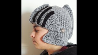 Crochet  Gorro Medieval Base Posterior [upl. by Bastian]