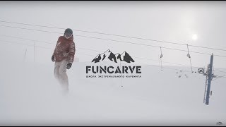 Snowboard carving SlowMo  Карвинг Укладки за полярным кругом Хибины 2018 [upl. by Lebanna423]