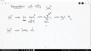 retrosynthesis with the Wittig reaction [upl. by Roberta867]