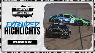 Extended Highlights from Phoenix Raceway  NASCAR Cup Series [upl. by Enilehcim]