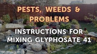 Instructions for Mixing Glyphosate 41 [upl. by Cusack]