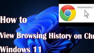 How To View Browsing History on Chrome 2023 Guide [upl. by Imarej]