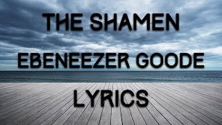 The Shamen  Ebeneezer Goode Song Lyrics [upl. by Rhea836]