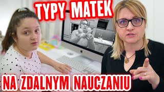 TYPY MATEK NA ZDALNYM NAUCZANIU 😍 PARODIA 🤣 MISIA I JA [upl. by Panter]