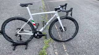 Colnago V3RS Frozen White 48s Shimano Ultegra Di2 12 Speed [upl. by Barbie]