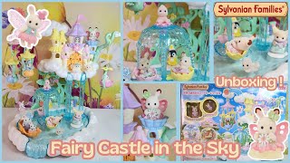 Unboxing du Château féérique dans le Ciel sorti en juin  Sylvanian Families [upl. by Brucie]