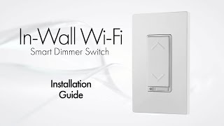 Installation Guide  InWall WiFi Dimmer Switch  TOPGREENER TGWF500D [upl. by Ydoj]