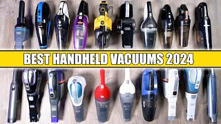 BEST Handheld Vacuums of 2024  Vacuum Wars [upl. by Elleirad135]