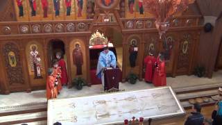 Divine Liturgy at St Michael the ArchAngel Ukrainian Catholic Church April 7 2013 [upl. by Ange935]