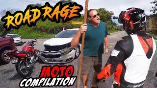 Stupid Angry People VS Bikers  Motorcycle Road Rage Compilation 2024 [upl. by Eshelman]