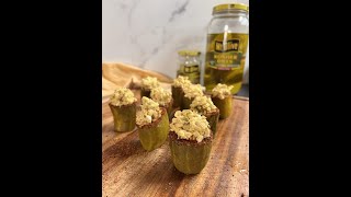 Chicken Salad Stuffed Pickles [upl. by Adnahcal]