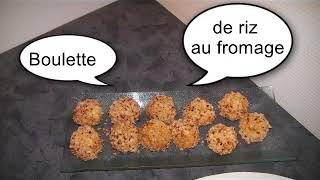 Boulette de riz au fromage [upl. by Wall266]