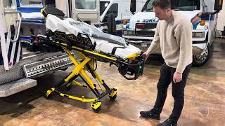 Pilip Ambulances just had this Stryker Power Load System installed for Lincoln County Fire [upl. by Boehmer187]