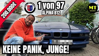 ALPINA B12 50  Das SCHNELLSTE Coupe seiner Zeit  So geil war die VERGANGENHEIT [upl. by Gnous326]