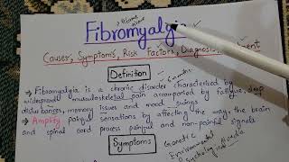 FibromyalgiaDefinition Causes Symptoms Risk Factors Diagnosis And Treatment Of Fibromyalgia [upl. by Boycie]