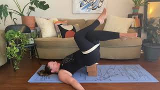 Katonah Yoga with Brittany 20 Min Restorative Practice [upl. by Leavelle]