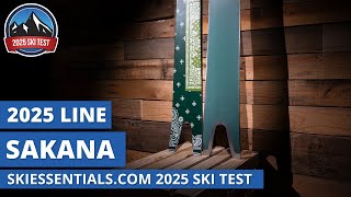 2025 Line Sakana  SkiEssentialscom Ski Test Review [upl. by Aknaib661]