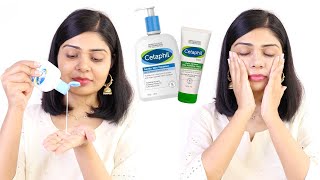 Testing NEW Formula of Cetaphil Skincare Cleanser amp Moisturiser 👉 1 minute Review [upl. by Mace390]