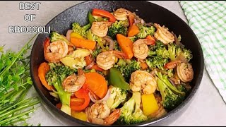 Best Of Broccoli StirFry  Broccoli Recipe in 15 Minutes [upl. by Avril]