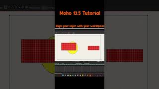 Align your layer with your workspace  Moho 135 tutorial [upl. by Halimeda]