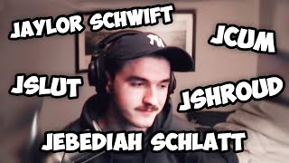 Donations Making Fun of Jschlatts Name [upl. by Analad831]