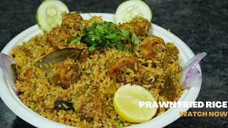 Tasty Prawn Fried RiceShrimp Fried RiceQuick amp Easy RecipeHow To Make Prawn Fried Rice [upl. by Beedon316]