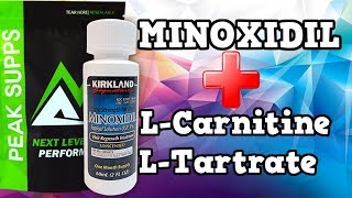 HOW TO Mix Minoxidil W LCarnitine LTartrate For Hair  Beard Growth  TheBeardNeceessities [upl. by Houston]