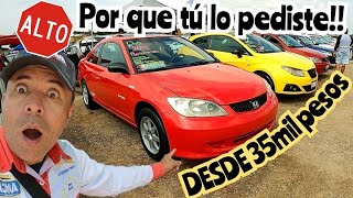 🔥 MUY BARATOS Autos desde 35mil pesos [upl. by Eicarg151]